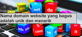 Nama domain website yang bagus adalah unik dan menarik