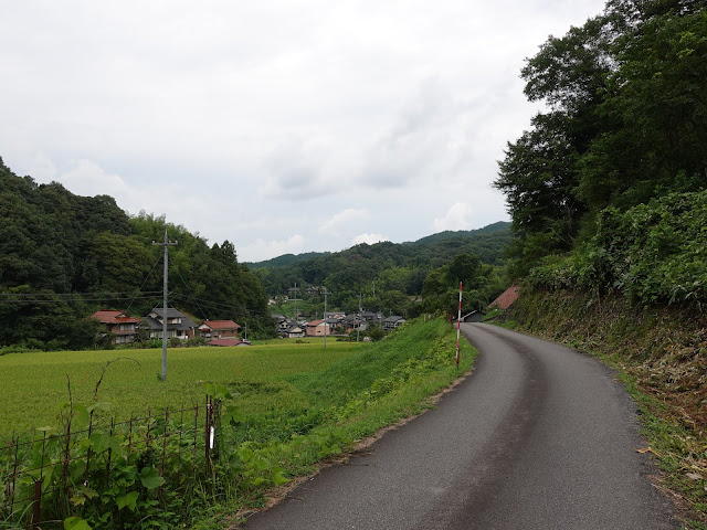 鳥取県西伯郡南部町東上の金山集落