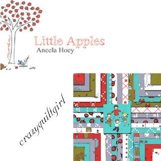 Moda LITTLE APPLES Quilt Fabric by Aneela Hoey