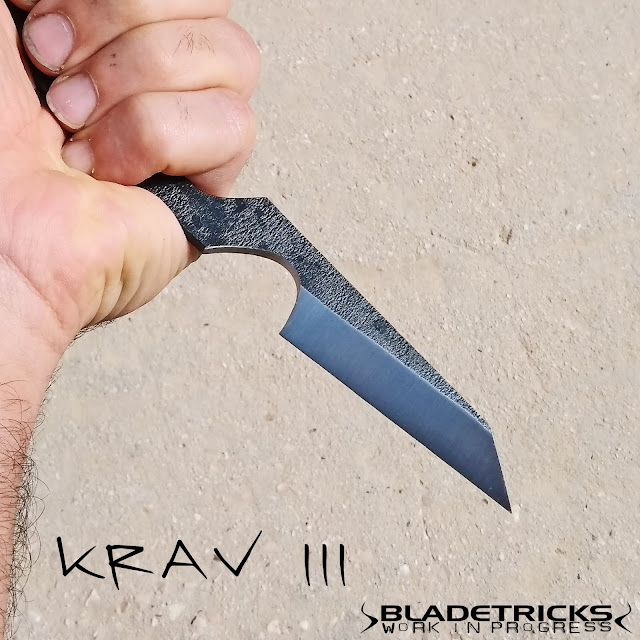 Badass shank knife reaper Bladetricks Krav maga III reverse grip