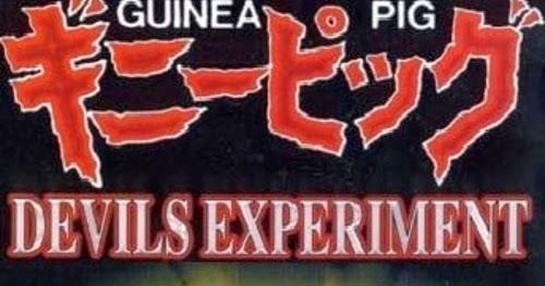 Filmes Perturbadores: Guinea Pig : Devil's Experiment (1985)