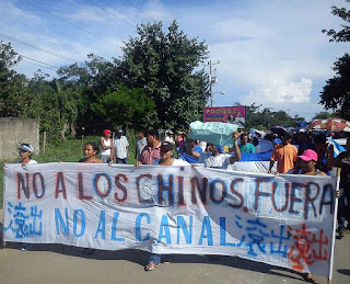 População está indignada pelo golpe sandinista-chinês que confisca as propriedades e a soberania