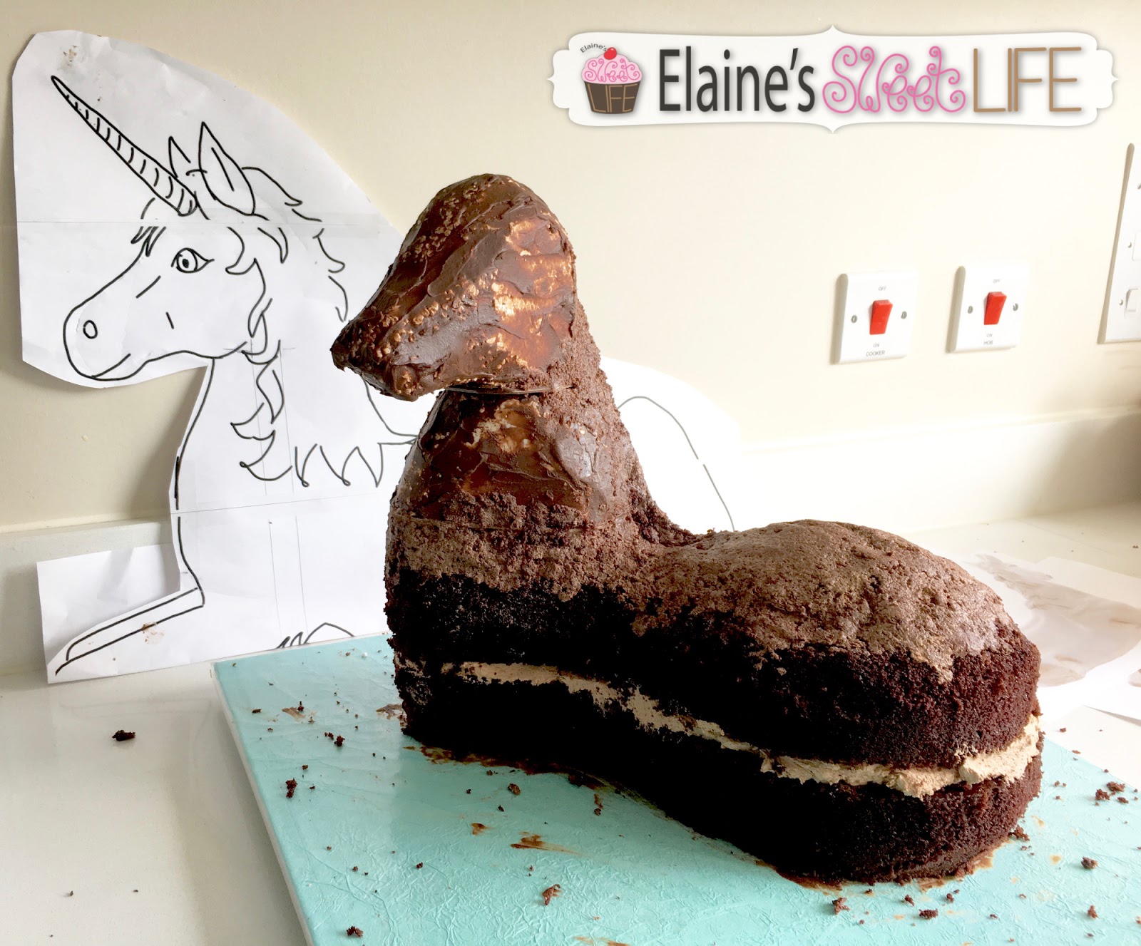 elaine s sweet life unicorn cake