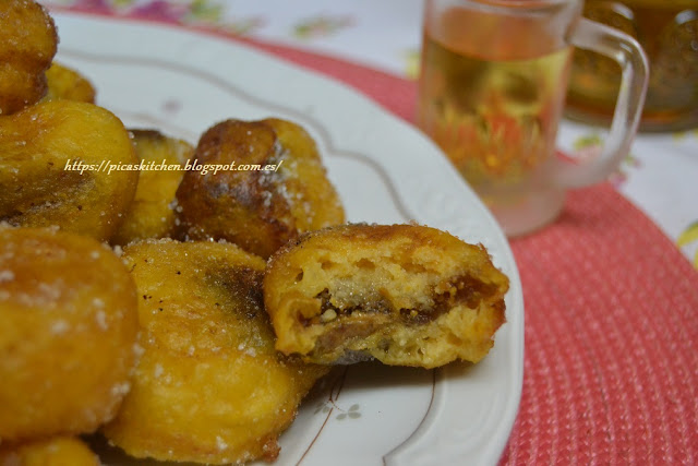 FIGUES ALBARDAES , Buñuelos de higos secos