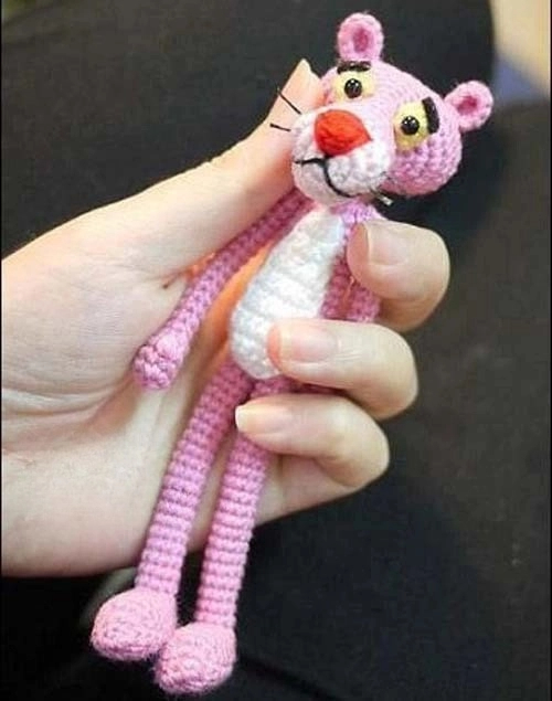 Pink Panther Amigurumi - Free Pattern