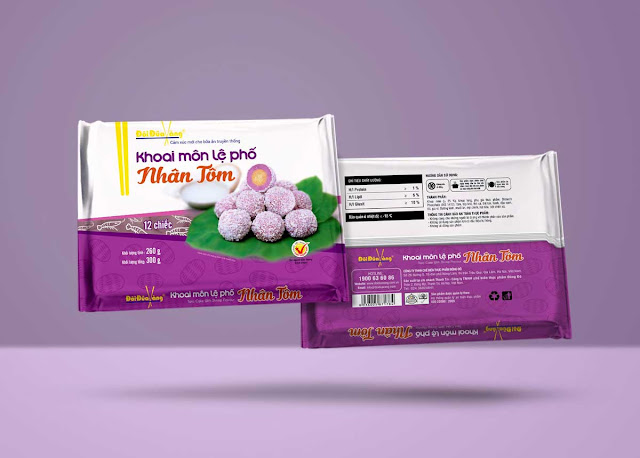 Khoai môn lệ phố nhân tôm
