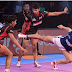 PROKABBADI LEAGUE 2017 |BENGALURU BULLS BEATEN BY DABANG DELHI IN KOLKATA LEG