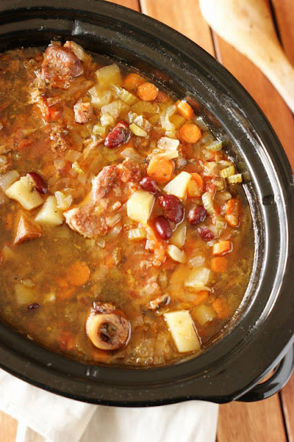 Slow-Cooker-Ham-Kidney-Bean-Soup-Image