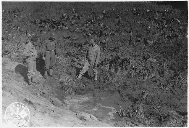 Shell crater at Fort Stevens, 21 June 1942 worldwartwo.filminspector.com