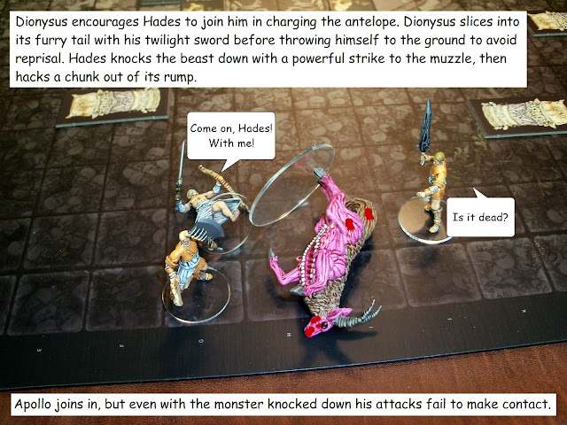 Kingdom Death Monster Antelop Showdown