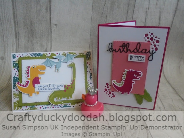 Craftyduckydoodah, Dino Days, Dino Dies, Kids cards, Susan Simpson UK Independent Stampin' Up! Demonstrator, Supplies available 24/7 from my online store, 