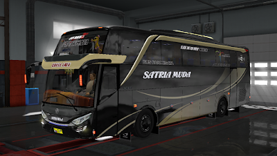 Mod Jetbus SHD r260 Final Ets2 Free livery satria muda