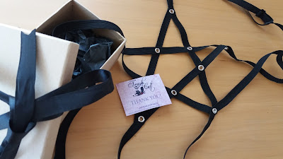 Oh Glow Blog TrashCat Pentagram Cage Bra lingerie Review