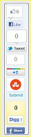 membuat share like facebook tweet google plus melayang di blogger