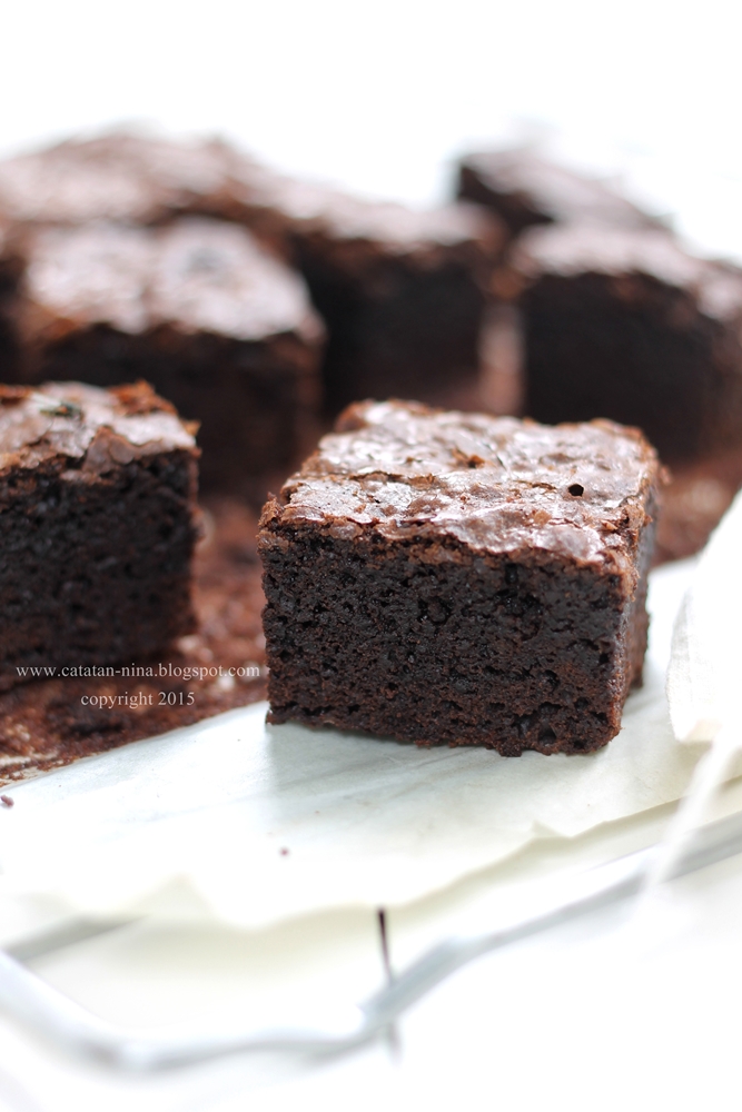 BROWNIES Catatan Nina Aneka Resep  Masakan Rumah 