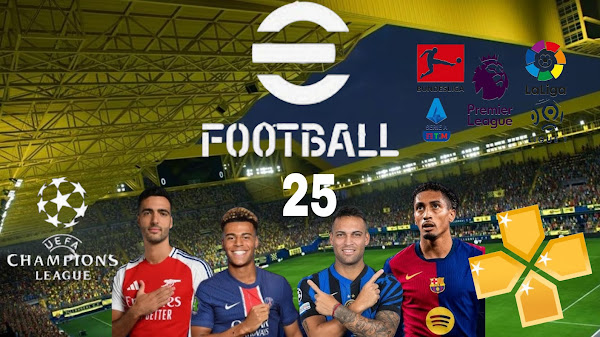 PES 25 PPSSPP Edición Europea Nueva Actualización Full Traspasos Equipos Uniformes Narración En Español Cámara Amplia 