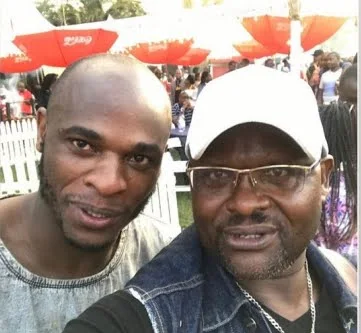 Dennis Oliech with Ghost Mulee. PHOTO | SDE