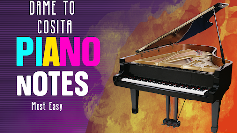 Dame Tu Cosita Piano Notes El Chombo  Easy (Piano,Keyboard) Tutorial
