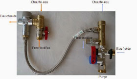 Kit sous chauffe-eau pour FreeHeatBox 50