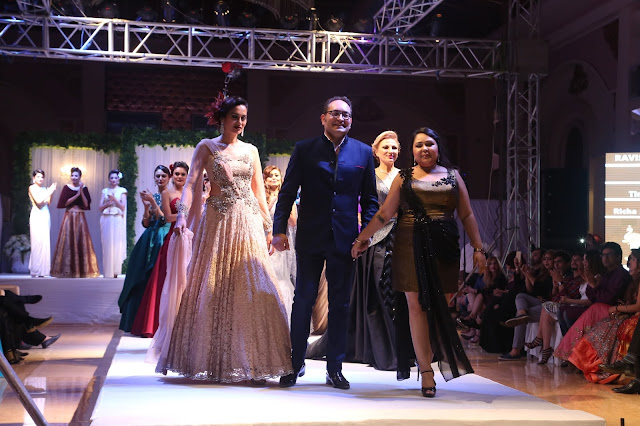 International fashion designer duo Rashita Sehra and Amar Sehra, presented their exclusive wedding cocktail collection "Celestial Aura" in the presence of Bollywood actor Chitrangda Singh