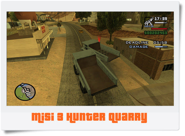 Misi 3 Hunter Quarry GTA San Andreas