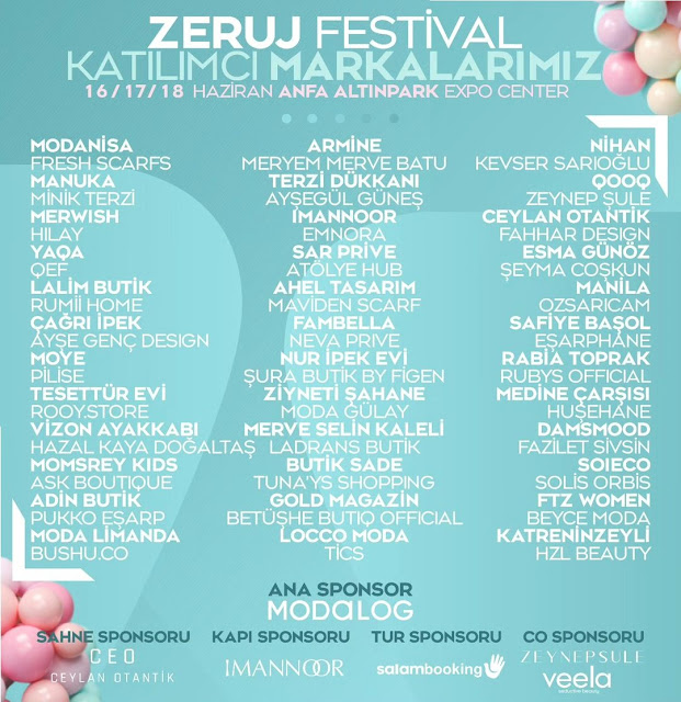 ZERUJ FESTİVAL Ankara 16-18 HAZİRAN 2023