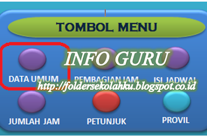 Inilah Aplikasi Jadwal Pelajaran SD, SMP, SMA dan SMK Model Baru 