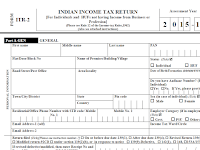 Income Tax Return Forms ITR 1, 2, 4S Simplified, New ITR Form 2A Introduced..!