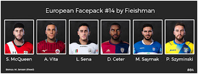 PES 2021 European Facepack #14 by Fleishman