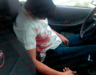 Matan a taxista frente a taquería Los Compadres en Papantla Veracruz