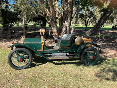 Enfield car, circa 1910, found in Australia.