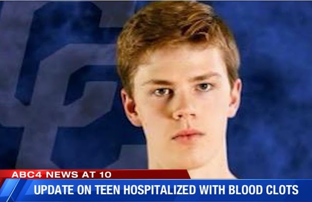 Utah teenager hospitalized with blood clots after COVID-19 vaccine shot