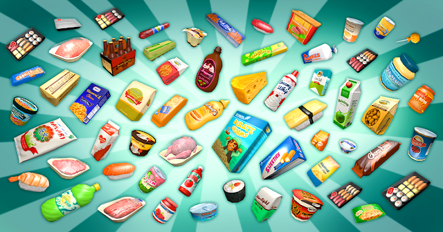 free-downlod-Supermarket Gluttony Pack-Unity-Asset