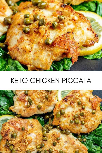 KETO CHICKEN PICCATA