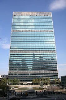 Edificio de la Secretaría de las Naciones Unidas de Oscar Niemeyer