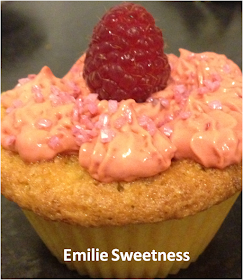 Cupcakes coco-framboises