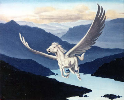 Flying Pegasus Wallpaper