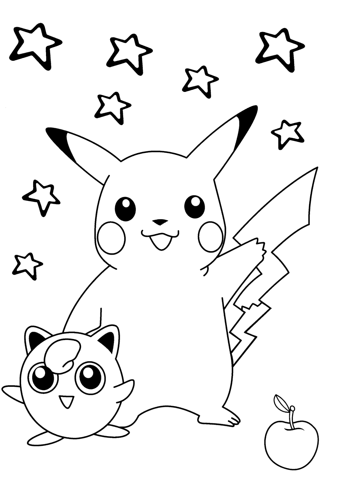 Smiling Pokemon Coloring Pages For Kids Printable Free Smiling Pokemon Coloring Pages For Kids Printable Free
