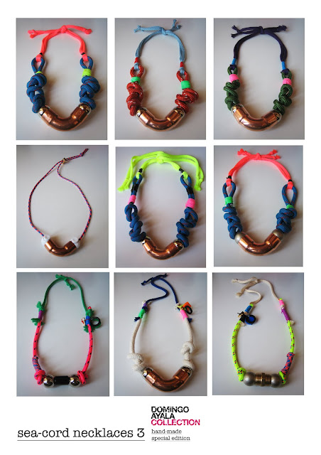 SEA-CORD NECKLACES Domingo Ayala Handmade