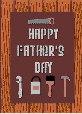 Homemade Fathers Day GREETING Card