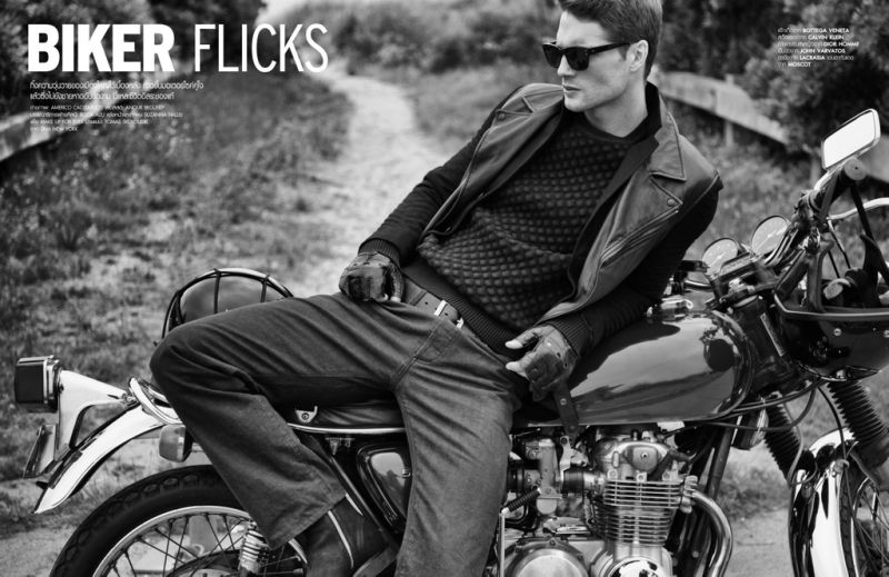 Tomas Skoloudik by Americo Cacciapuotti — Biker Flicks 