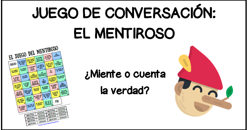 Laclasedeele Juego De Conversacion El Mentiroso