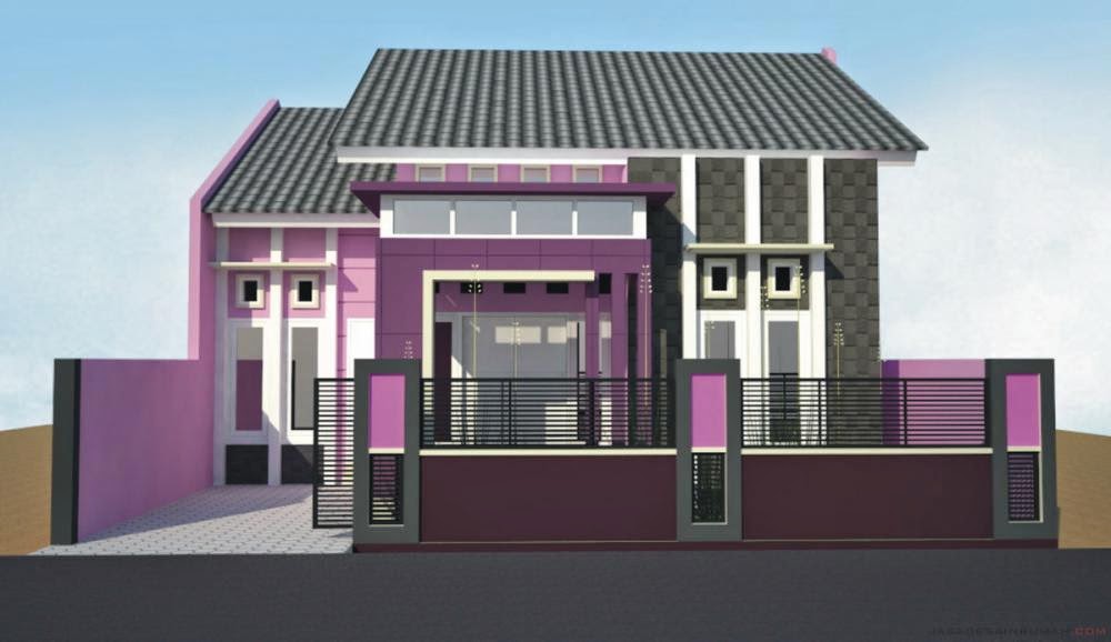  Desain  Rumah  Minimalis 1  Lantai  Terbaru Elegan Desain  