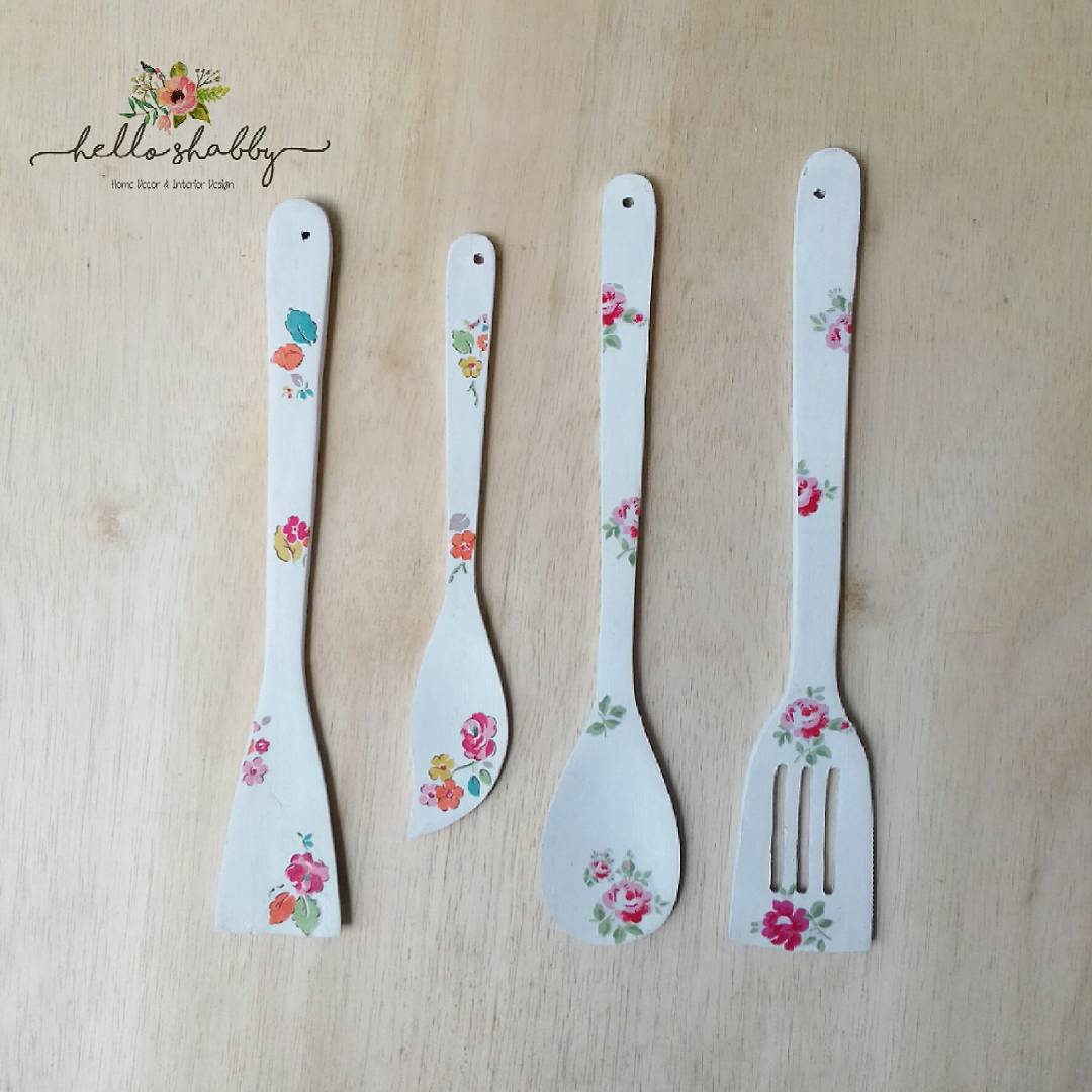  Dekorasi Dapur Jual Spatula Shabby Chic Unik dan Cantik 