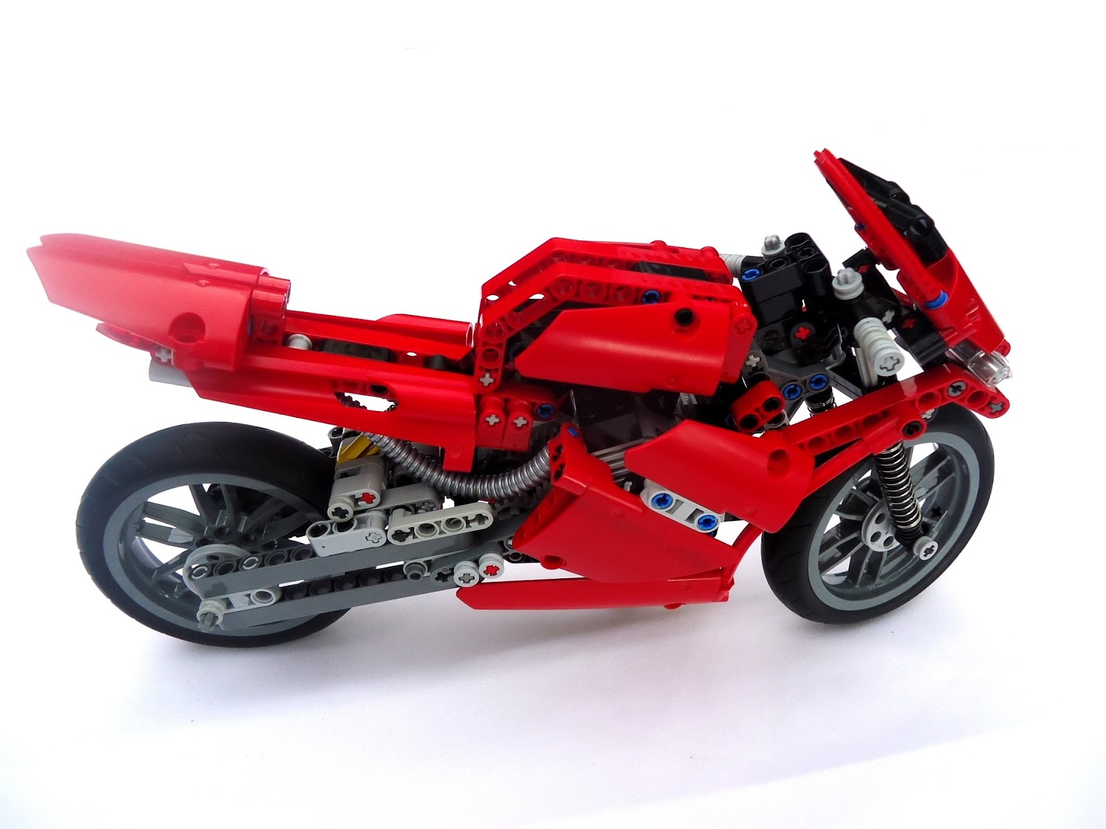 LEGO TECHNIC MOTORCYCLES: [MOD] 42036 Street Motorcycle with Gearbox by Spiderbrick