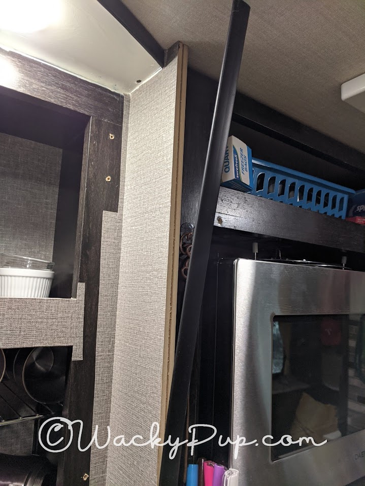 Don't Paint Your RV Cabinets - Do this instead! Genius Idea from Wacky Pup!