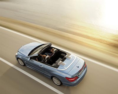 2011 Mercedes-Benz E-Class Cabriolet Top View