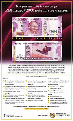 Salient Identity Of 2000 Note