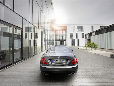 2011 Mercedes-Benz CL63 AMG Rear View