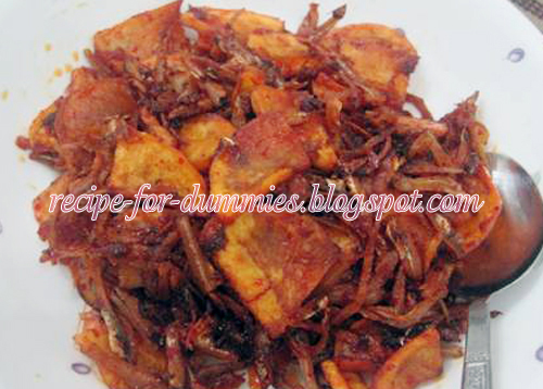 All Recipes for Dummies: Tempe Goreng Berlada